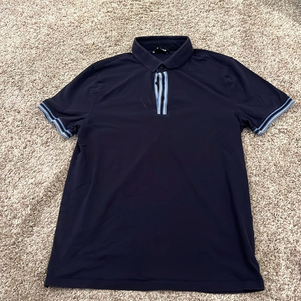 Express navy polo shirt, size S, good condition